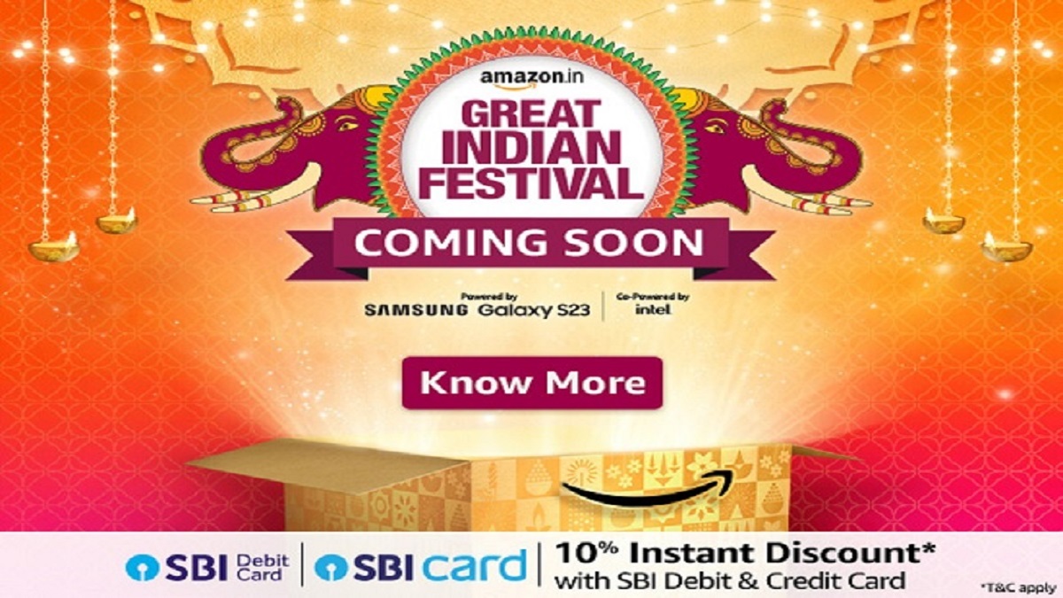 Amazon Great Indian Festival 2023 Starts October 8 Explore Date, Deals